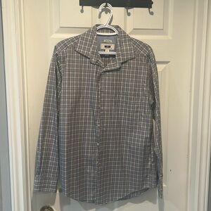 Joseph Abboud, grey/blue, size medium